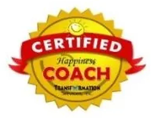 Certified Happiness Coach badge