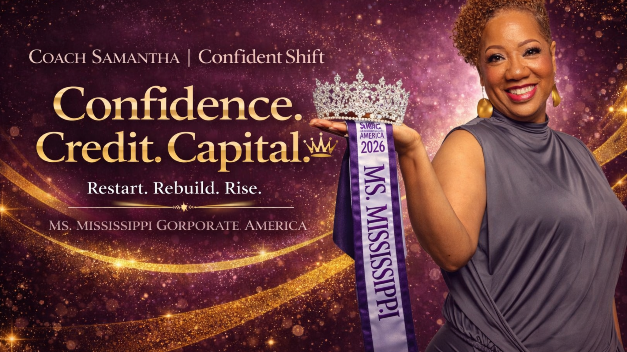 Coach Samantha Confident Shift YouTube banner