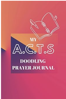 My A.C.T.S. doodling prayer resource cover